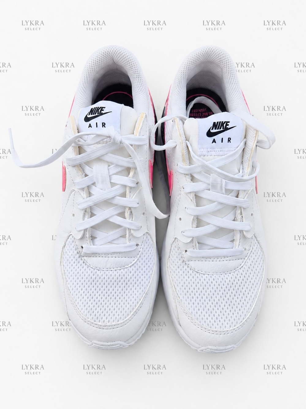 Nike White & Pink Women's Athletic Sneakers